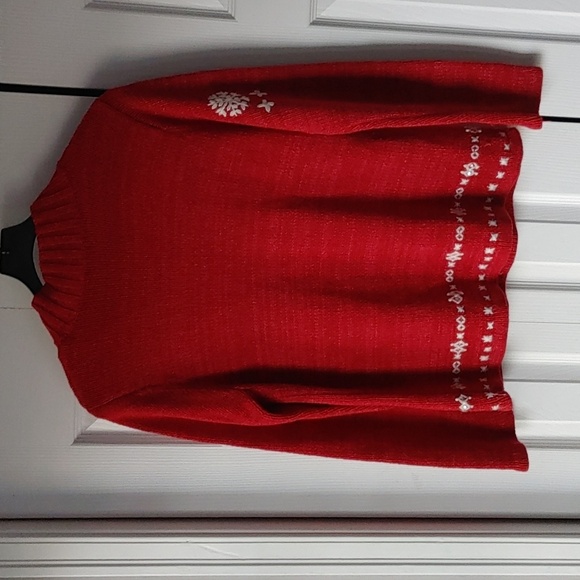 Vintage Northern Reflections Quarter Zip Pullover Sweater M - Picture 7 of 8